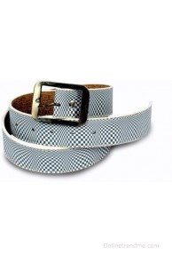 Victoria Secret Men, Women White, Blue Artificial Leather Belt(Blue, White)